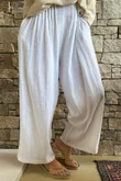Loom & Thread Pin Tuck Pant White /41=